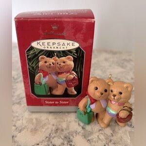 Hallmark Keepsake Sister to Sister 1998